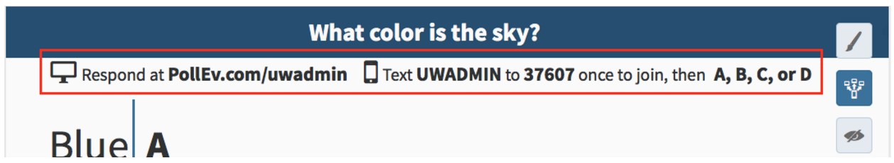 example poll image