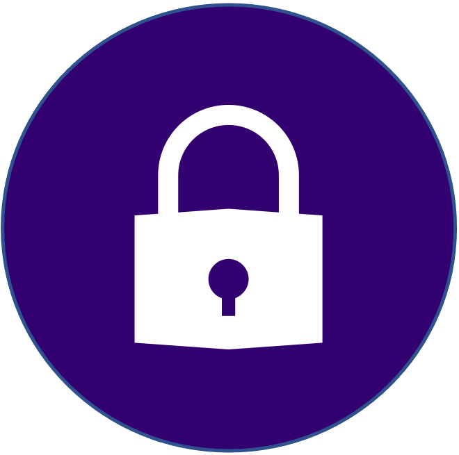 lock UW purple