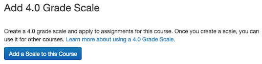 Add 4.0 Grade Scale